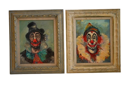 Lou Speigel (1901-1975, Cincinnati) Oil Paintings