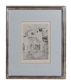 Jules Pascin (1885-1930) Etching (Bulgaria)