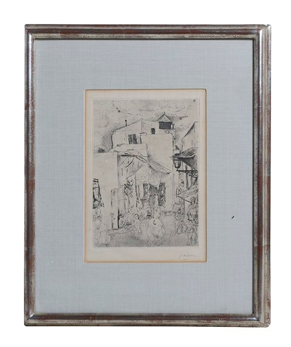 Jules Pascin (1885-1930) Etching (Bulgaria) (1 of 12)