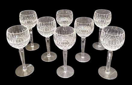 Waterford "Colleen" Pattern Hock Wines Glasses