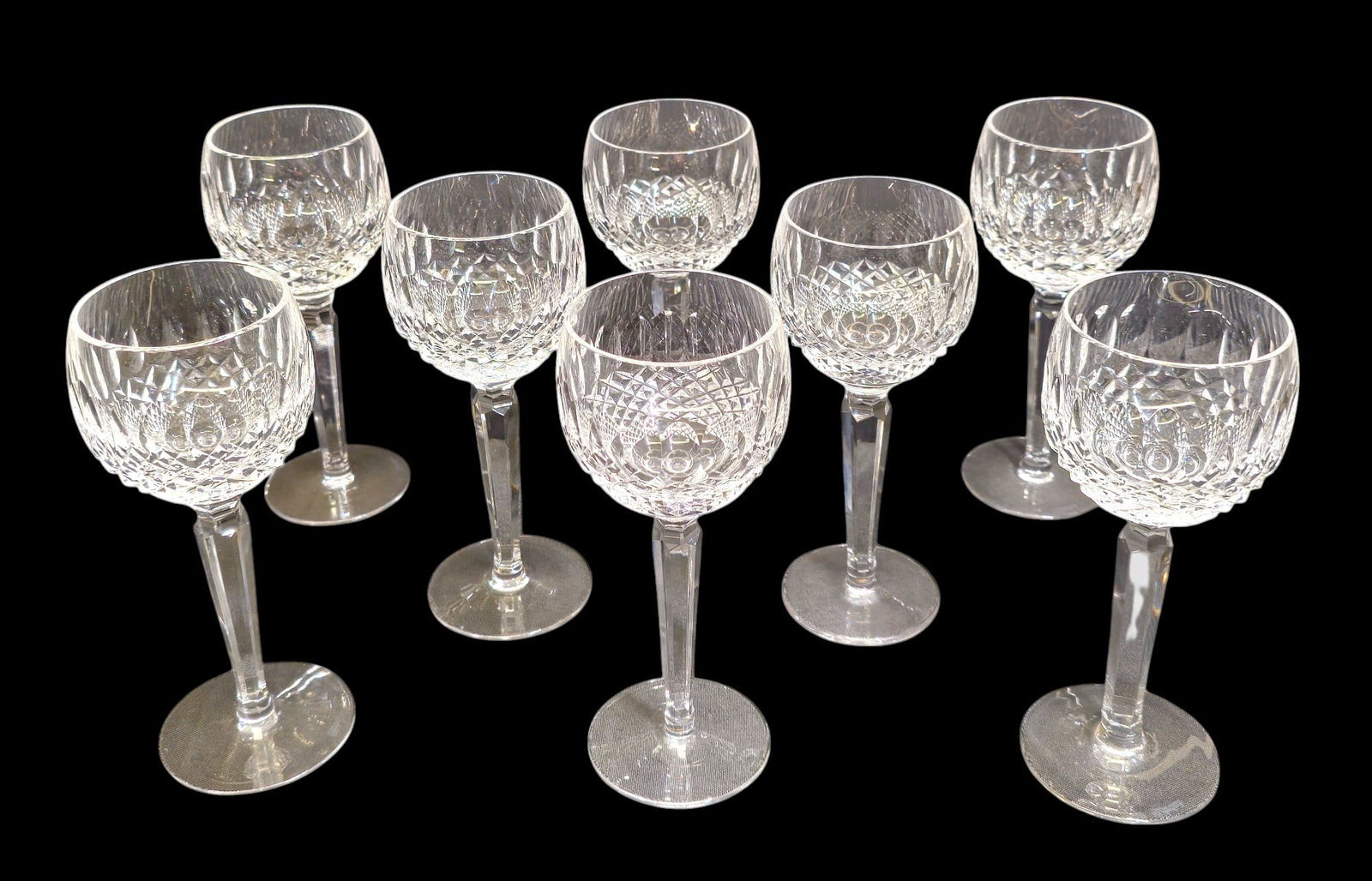 Waterford "Colleen" Pattern Hock Wines Glasses (1 of 4)