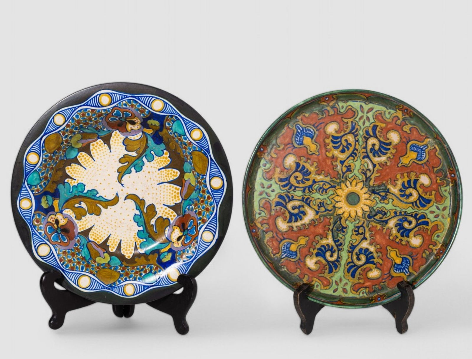 Corona III & R Gouda #4314 Bowl and Plate (1 of 6)