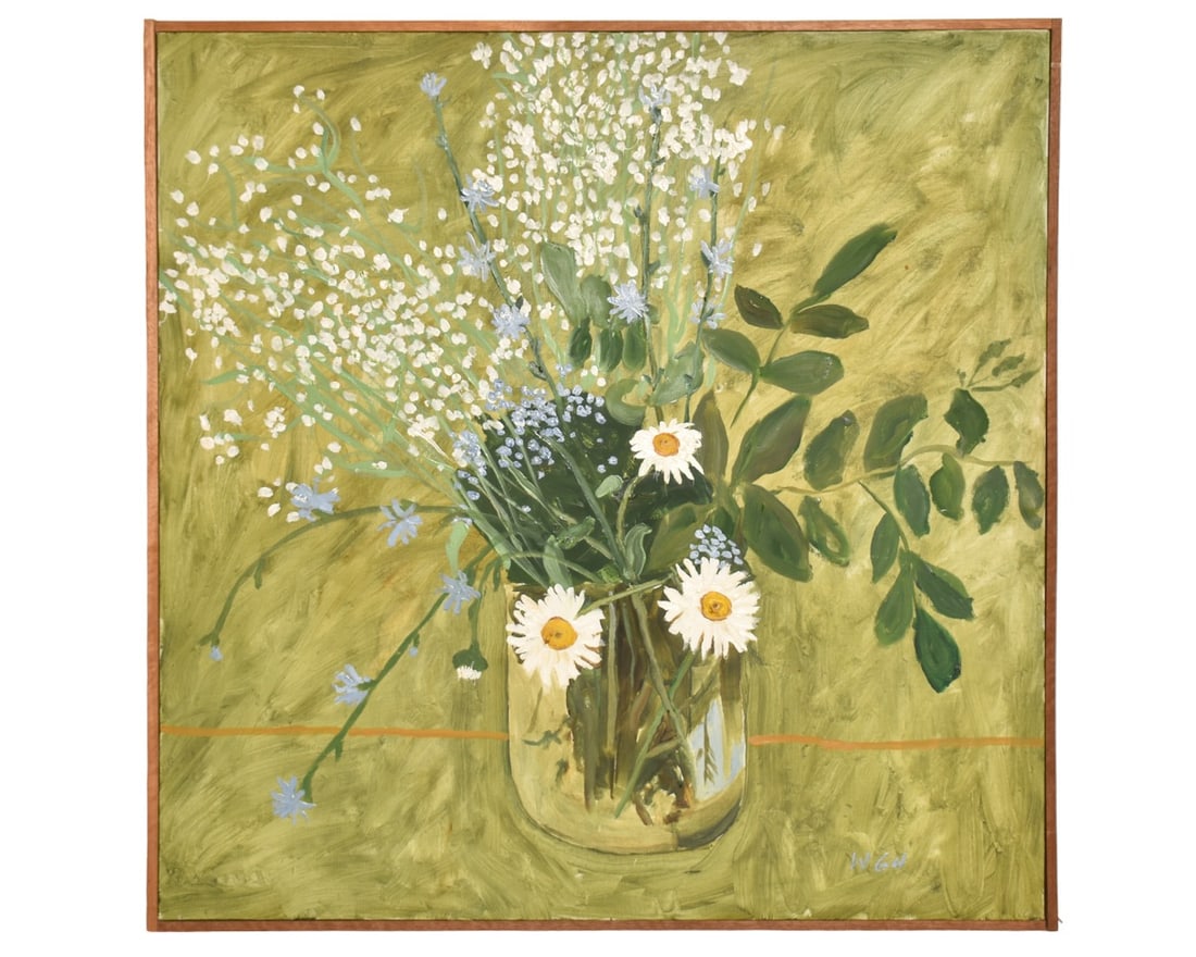 Bryan (Herbert) Wilson (1927-2002) Oil (CA) (1 of 6)