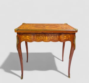 19th Century French Louis XV Game Table