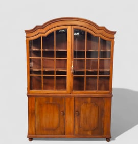 Baroque Style Farmhouse Display Cabinet