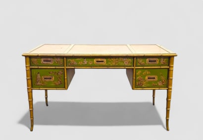 Drexel Heritage Chinoiserie Campaign Desk