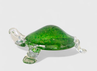Murano Italian Art Glass Turtle