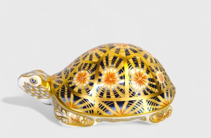 Royal Crown Derby "Indian Star Tortoise"