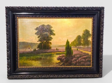 Mohlmann, Oil of Country Landscape