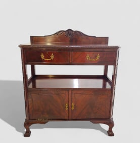19th Century Georgian Style Mahogany Server