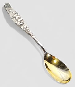 Tiffany & Co. Sterling "Wild Rose" Demi Tasse Spoons