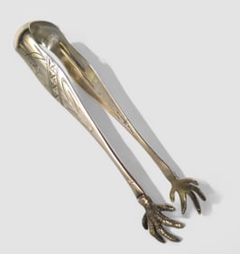 Duhme & Co. Sterling Ice Tongs
