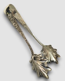 Kirk & Son Sterling Repousse Berry Ice Tongs