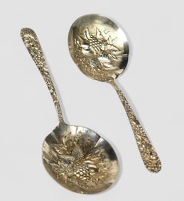 Kirk & Son Sterling Nut Spoons