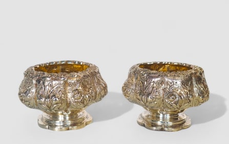 Rare Loring Andrews Sterling Silver Master Salts