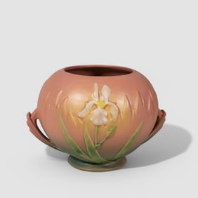 Roseville "Iris" Art Pottery Vase #358-6