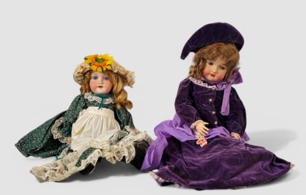 Armand Marshaille Bisque Doll & K * R Bisque Doll