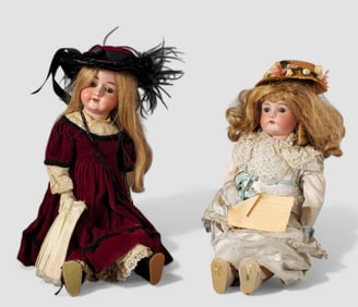 German Simon Halbig & Antique Doll