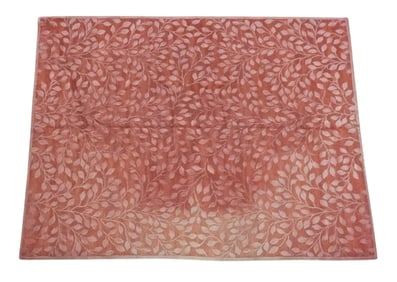 Mid Century Modern Leaf Area Rug