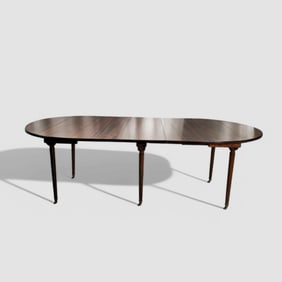 19th Century French Rosewood Dining Table