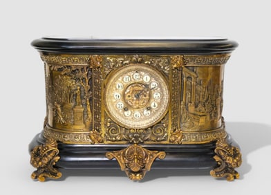 Outstanding Antique Ansonia Mantel Clock