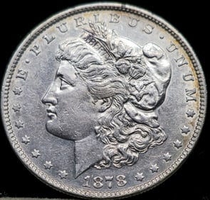 1878 Rev 78 Morgan Silver Dollar VAM