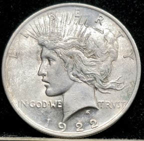 1922 Peace Silver Dollar