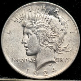 1924 Peace Silver Dollar