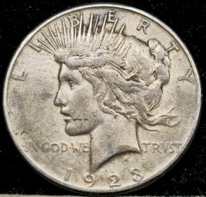 1923-S Peace Silver Dollar