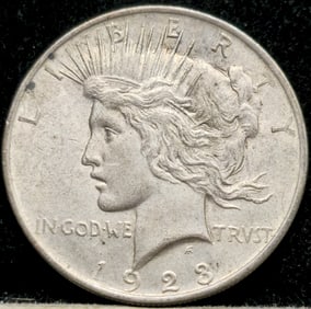 1923 Peace Silver Dollar