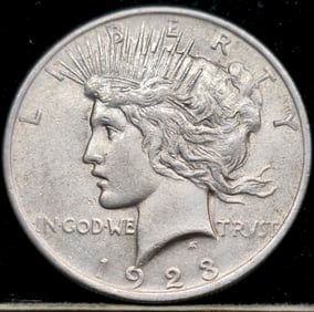 1923 Peace Silver Dollar