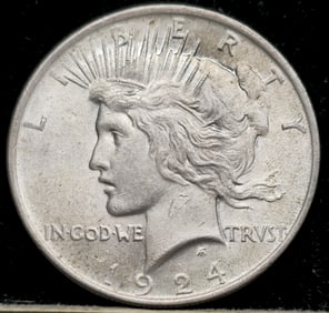 1924 Peace Silver Dollar
