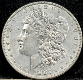 1887 Morgan Silver Dollar