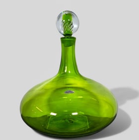Blenko Decanter #6716 Designed by Joel Myers