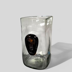 Erik Hoglund Kosta Boda Art Glass Vase