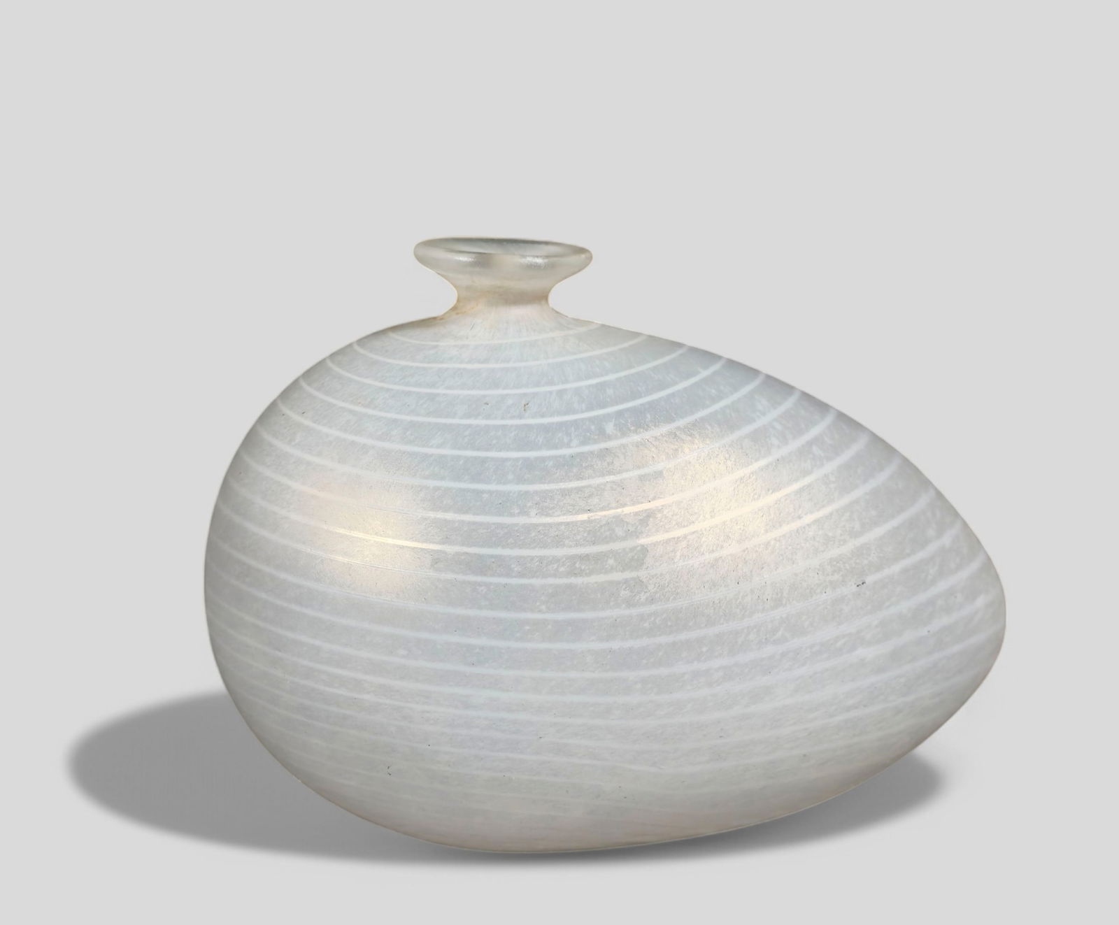 Bertil Vallien Kosta Boda "Aphrodite" Vase: Bertil Vallien Kosta Boda "Aphrodite" Vase, Sweden, 1985. Handblown glass. 8 1/2w x 5 3/4d x 6 1/4h.
