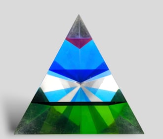 Vasa (Velizar Mihich) Untitled Pyramid