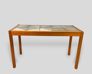 Poul Poulsen Tile Top Console Table