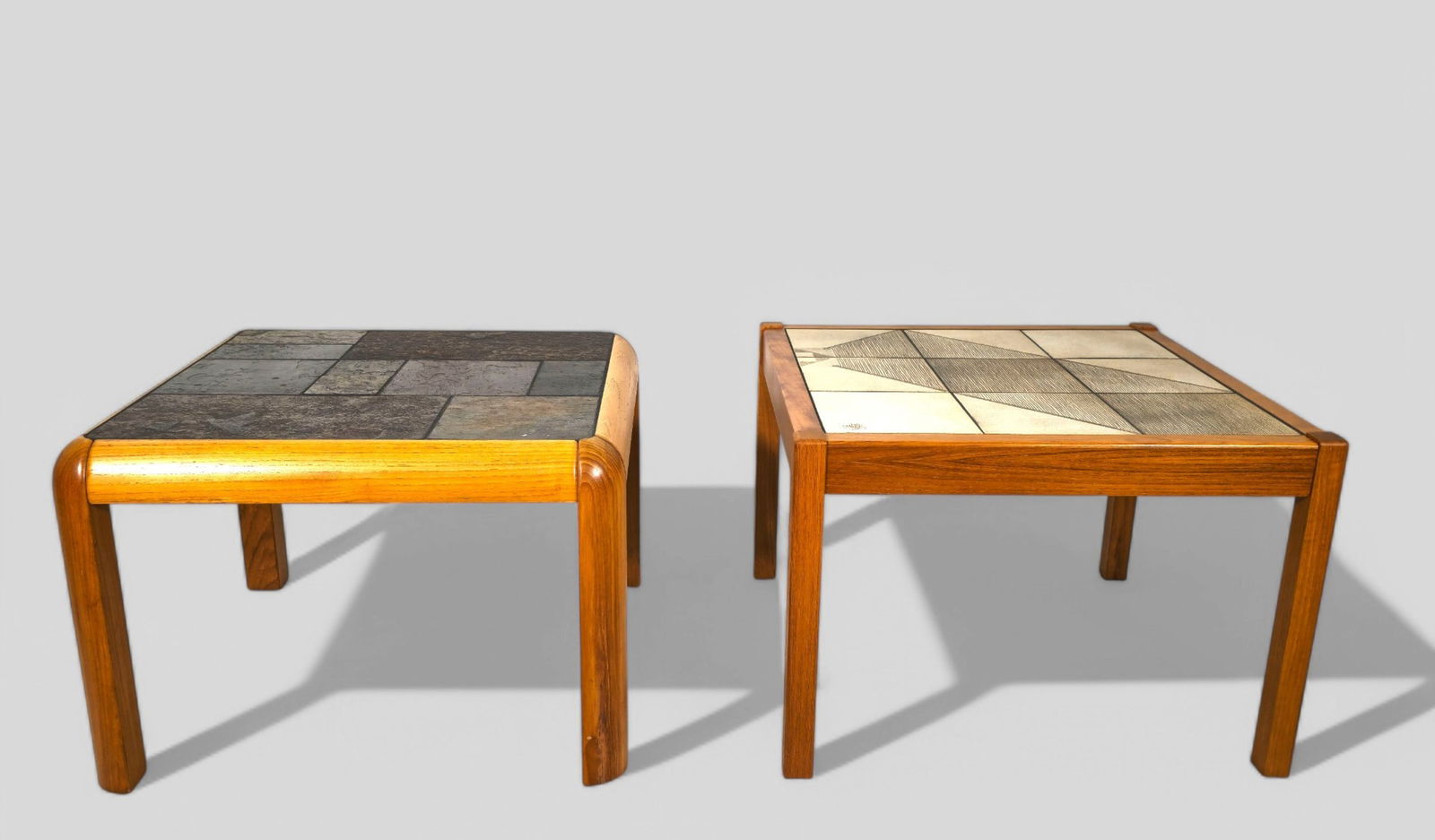 Poul Poulsen Tile and Slate Top Occasional Tables (1 of 13)