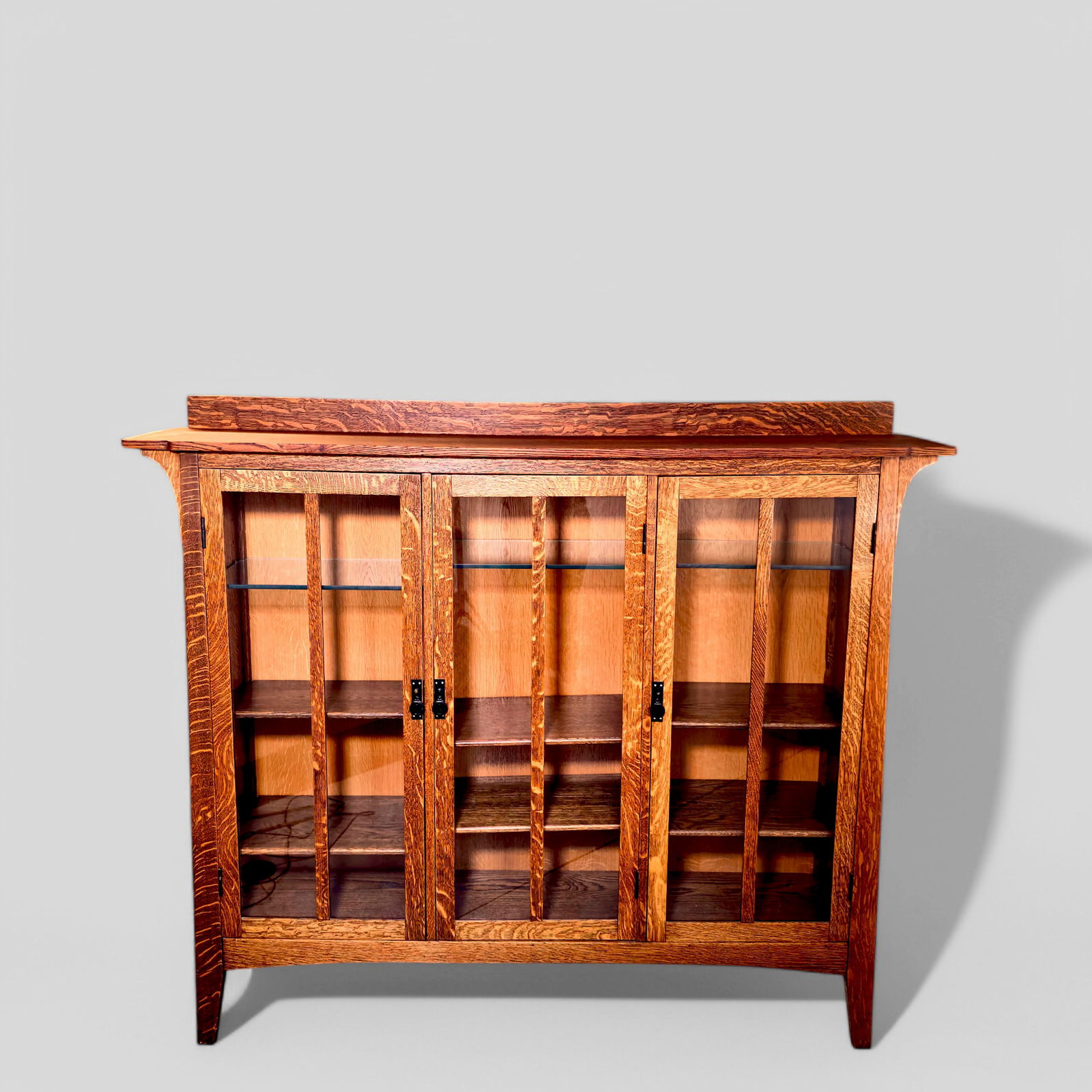 Contemporary Limbert Three Door Bookcase (1 of 7)