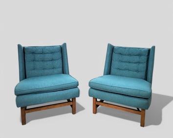 Edward Wormley (Attribution) Lounge Chairs