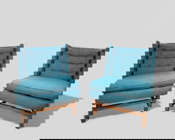 Edward Wormley (Attribution) Lounge Chairs (1 of 7)