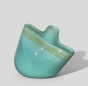 Global View "Freeform" Art Glass Vase