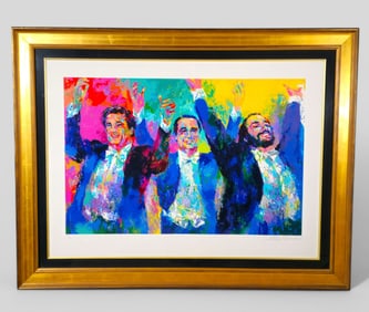 Leroy Neiman (1921-2012,NY, IL, MN) Serigraph, "The Three Tenors"