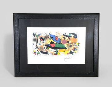 Joan Miro (1893-1983, Spain, France) Lithograph "Volume II"