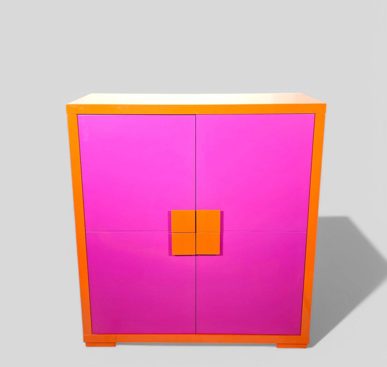 Postmodern Lacquered Storage Cabinet (1 of 9)