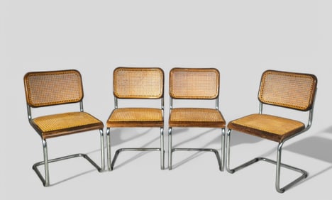 Marcel Breuer 1930's "Cesca" Dining Chairs (Model B32)