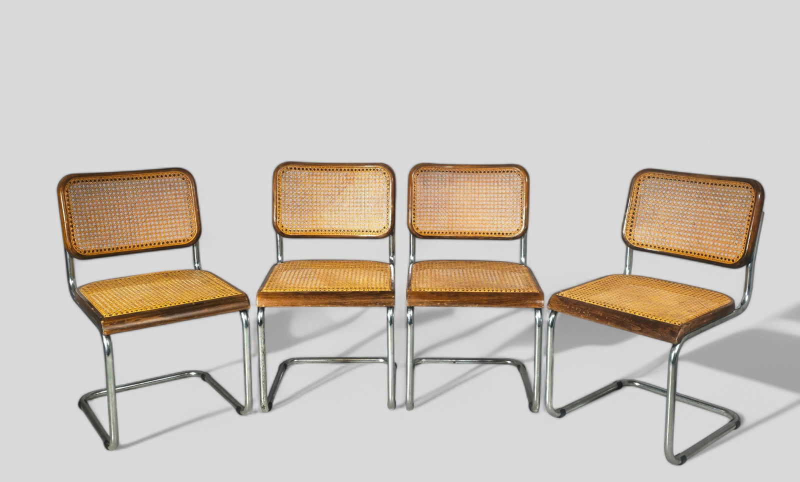 Marcel Breuer 1930's "Cesca" Dining Chairs (Model B32) (1 of 16)