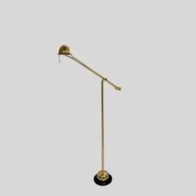MCM Brass Adjustable Reading Lamp