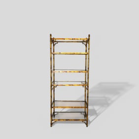 Gilt Italian Steel Etagere